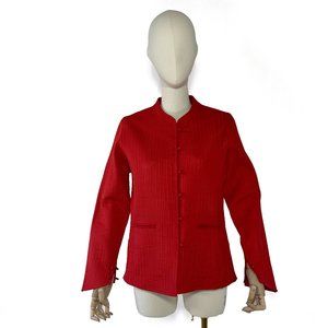 Handmade Chinese style blazer jacket sz M